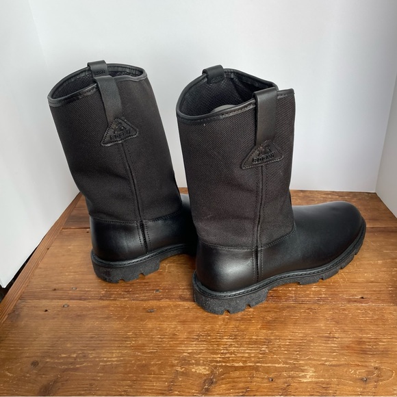 Rocky Other - Rocky Warden Pull-On Wellington Public Service Boots Black 9M